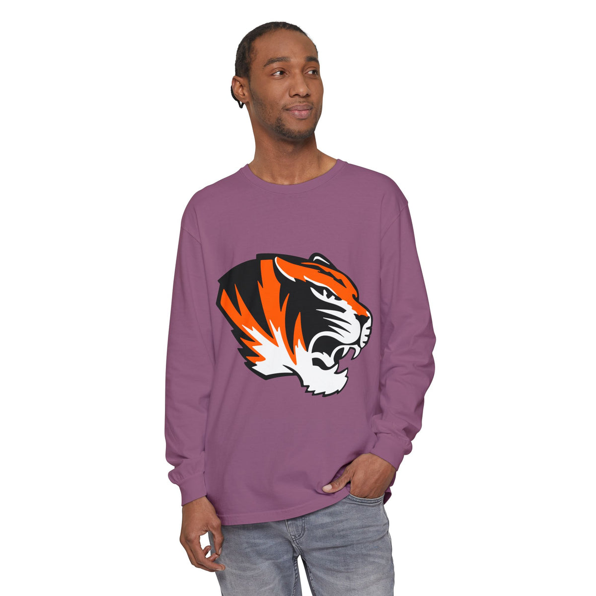 Garment-Dyed Long Sleeve Tee