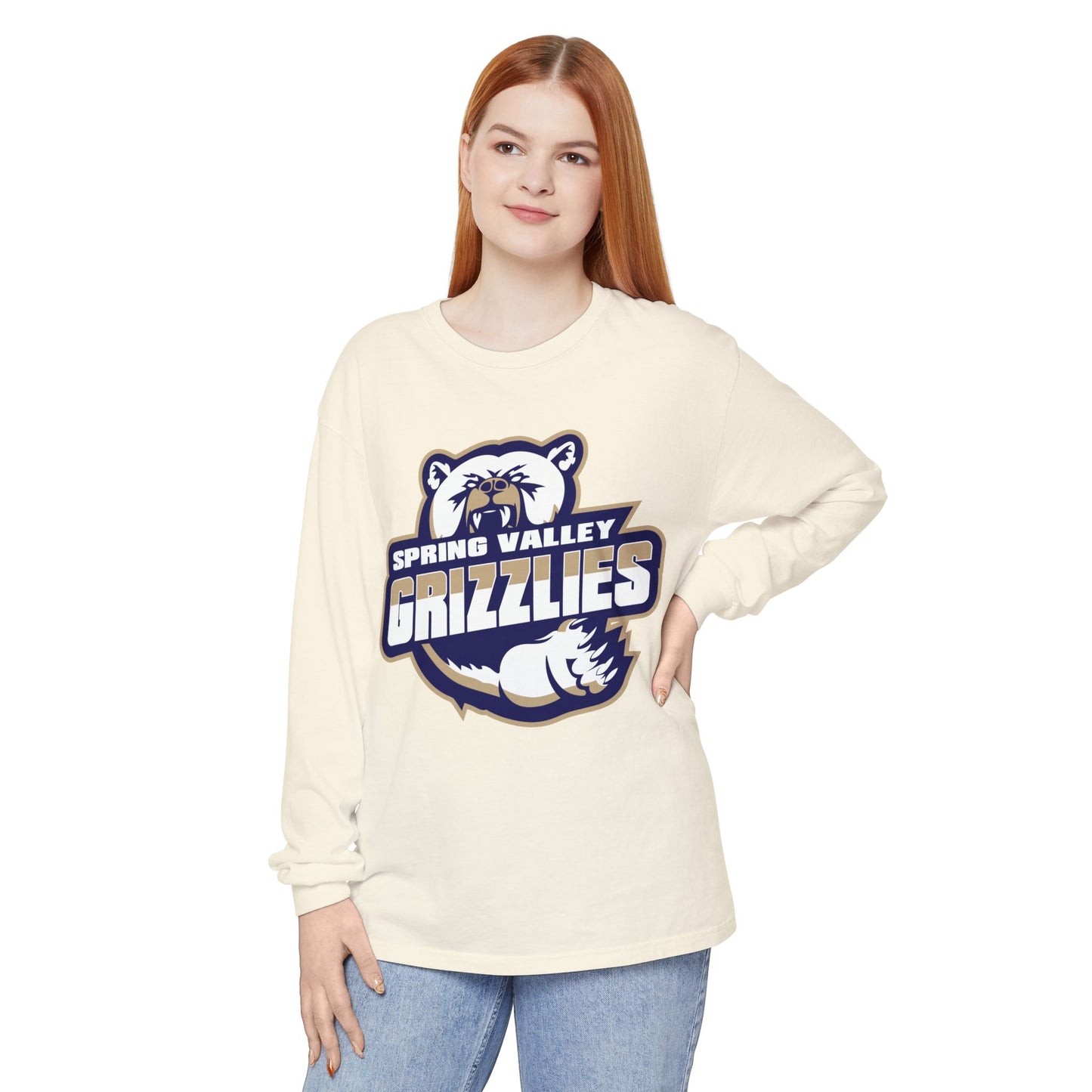 Garment-Dyed Long Sleeve Tee