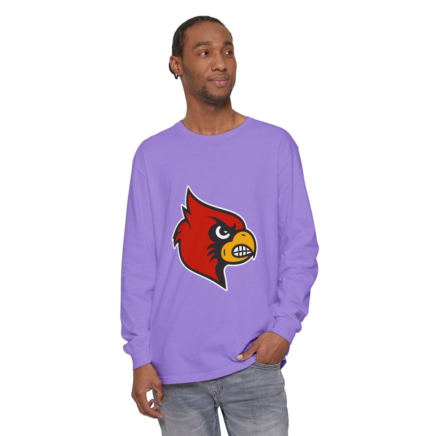 Garment-Dyed Long Sleeve Tee