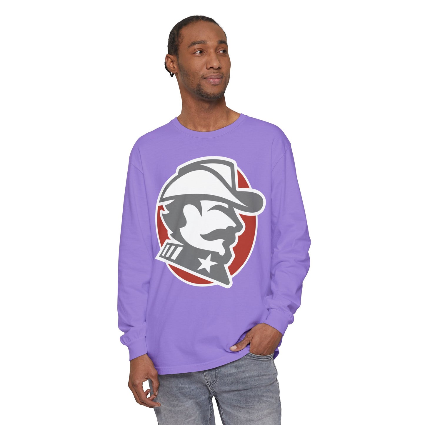 Garment-Dyed Long Sleeve Tee
