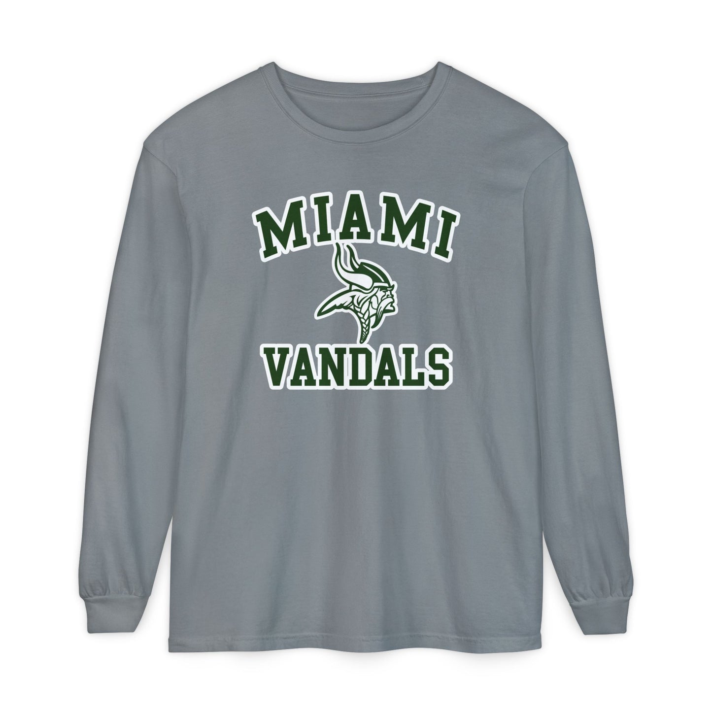 Garment-Dyed Long Sleeve Tee