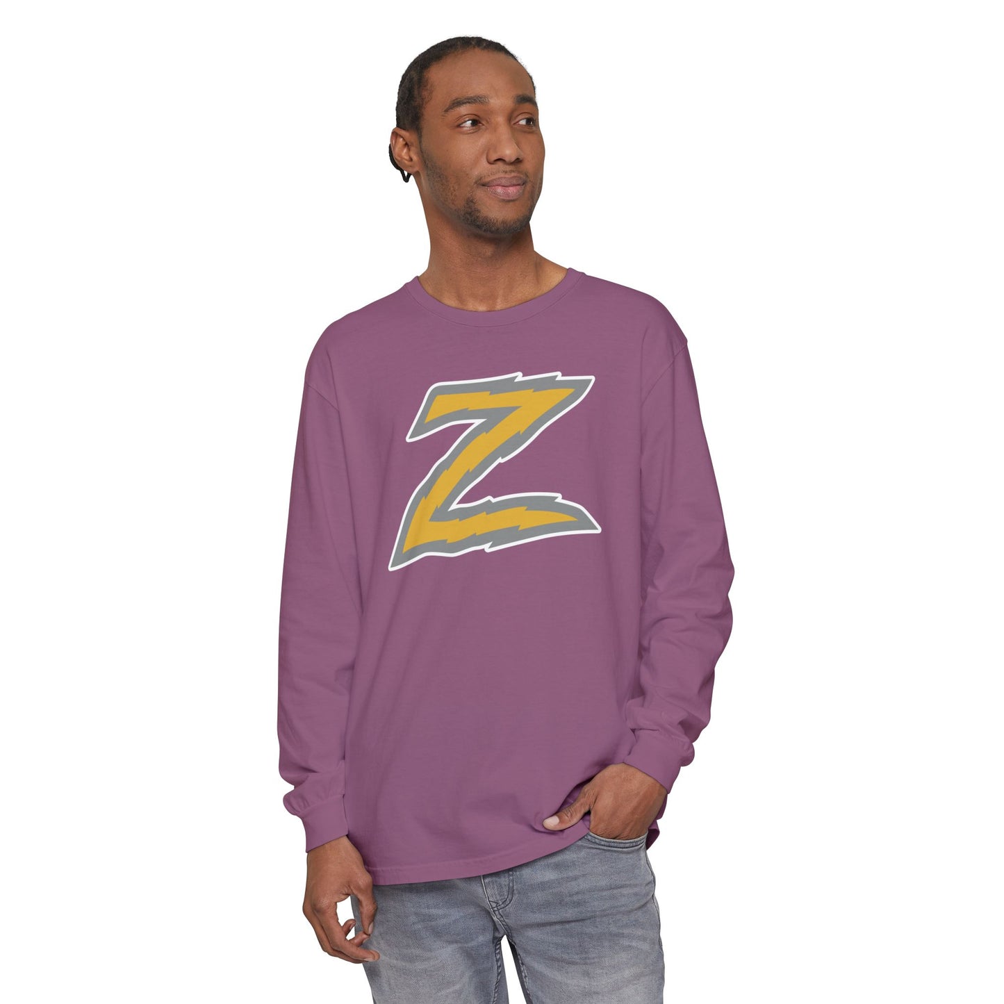 Garment-Dyed Long Sleeve Tee