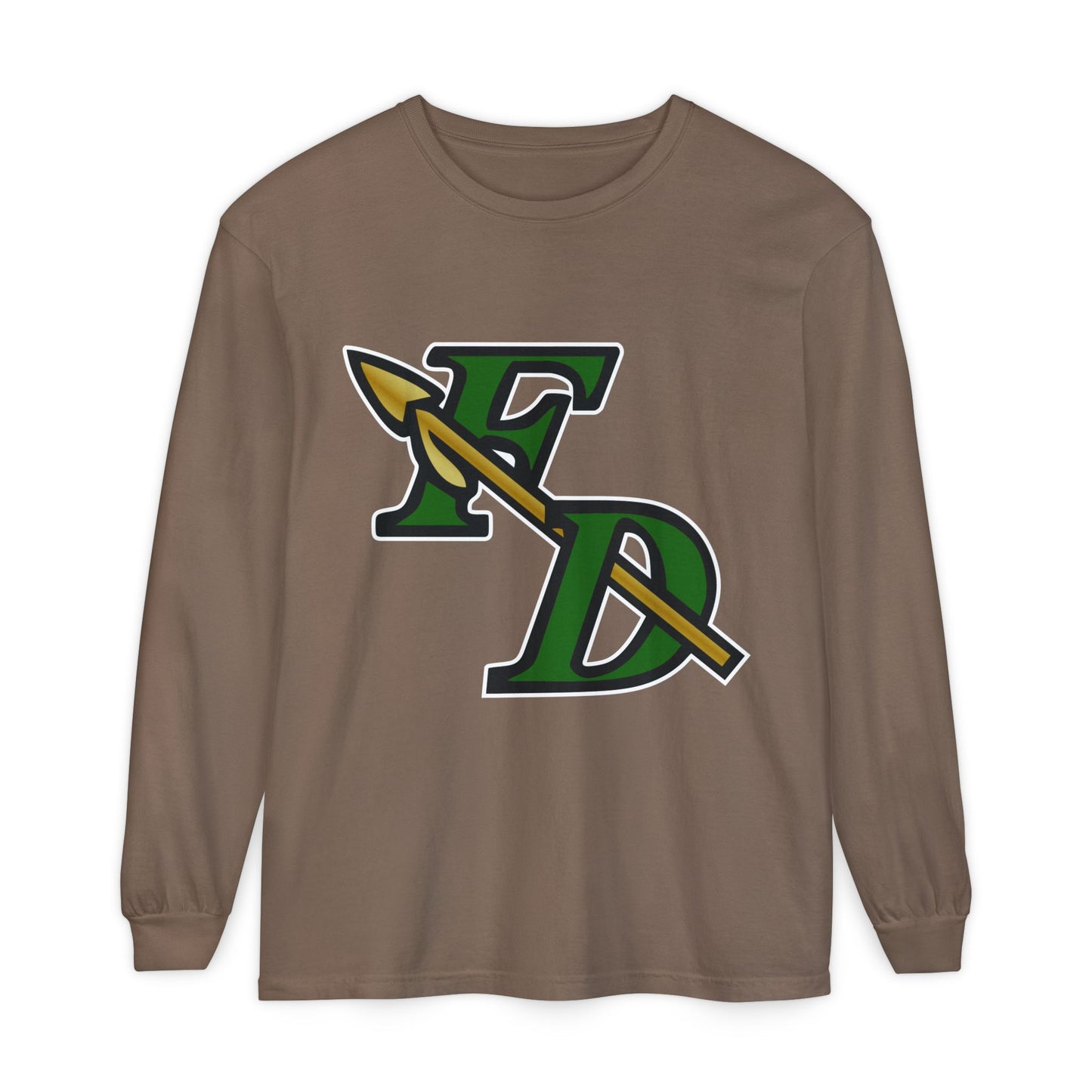 Garment-Dyed Long Sleeve Tee