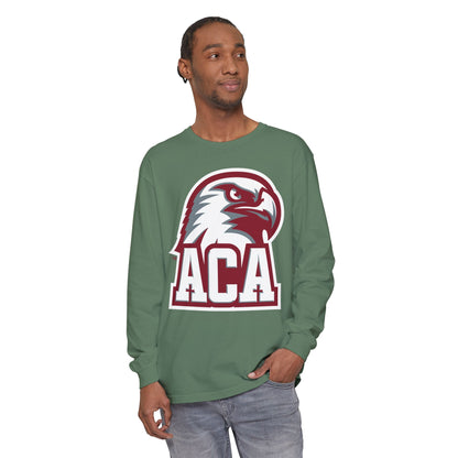Garment-Dyed Long Sleeve Tee