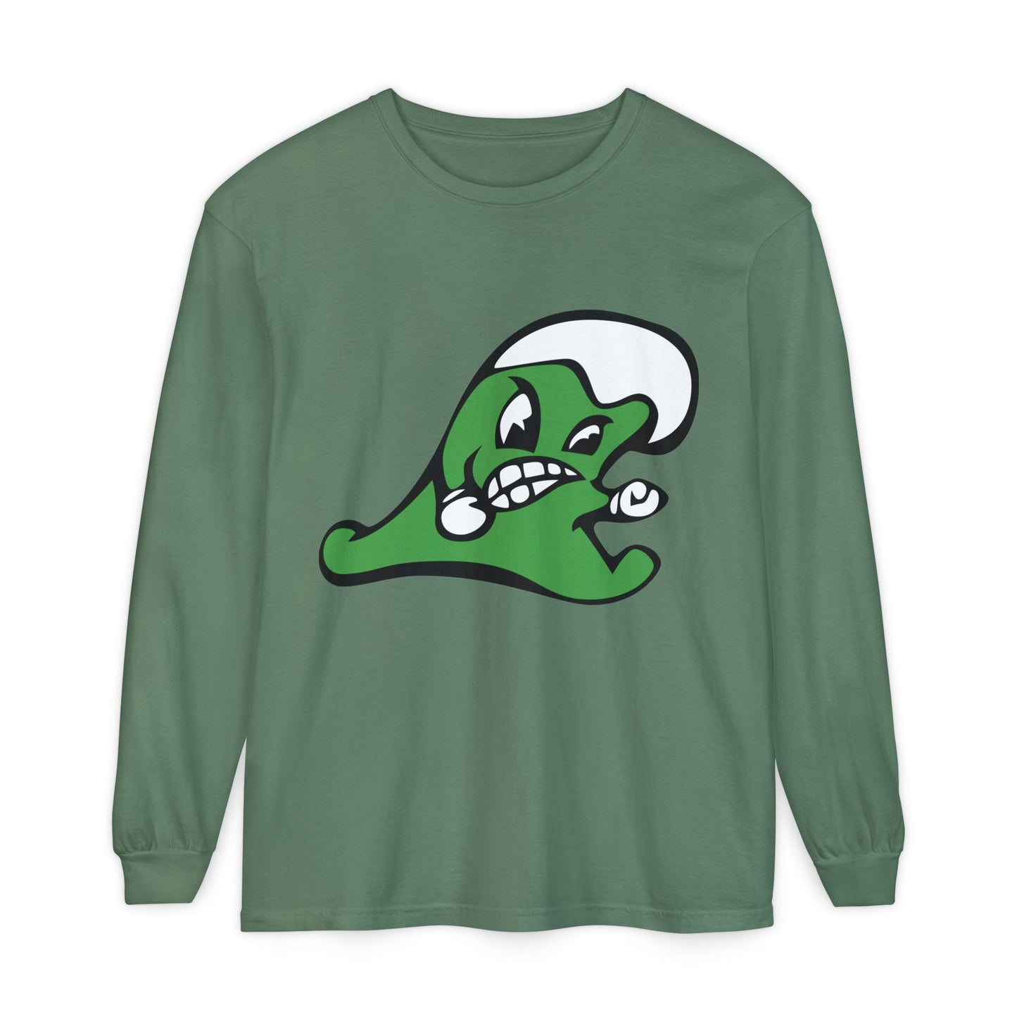 Garment-Dyed Long Sleeve Tee