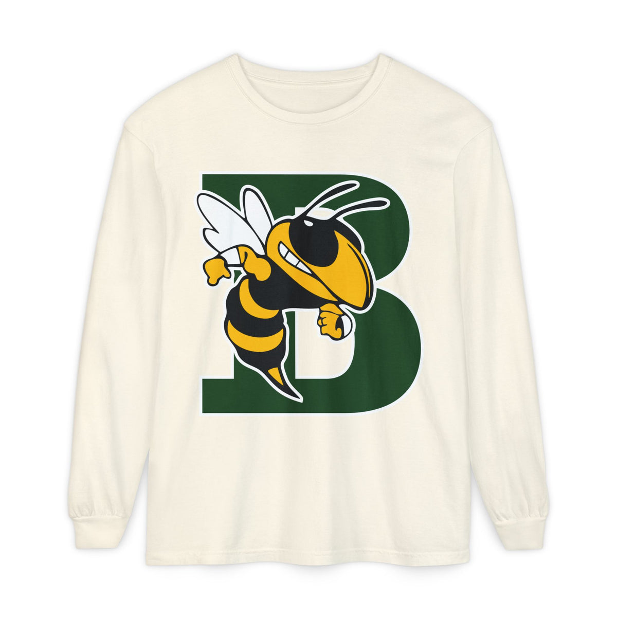 Garment-Dyed Long Sleeve Tee