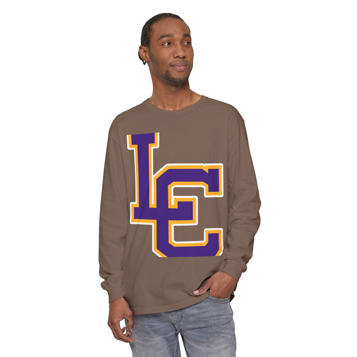 Garment-Dyed Long Sleeve Tee