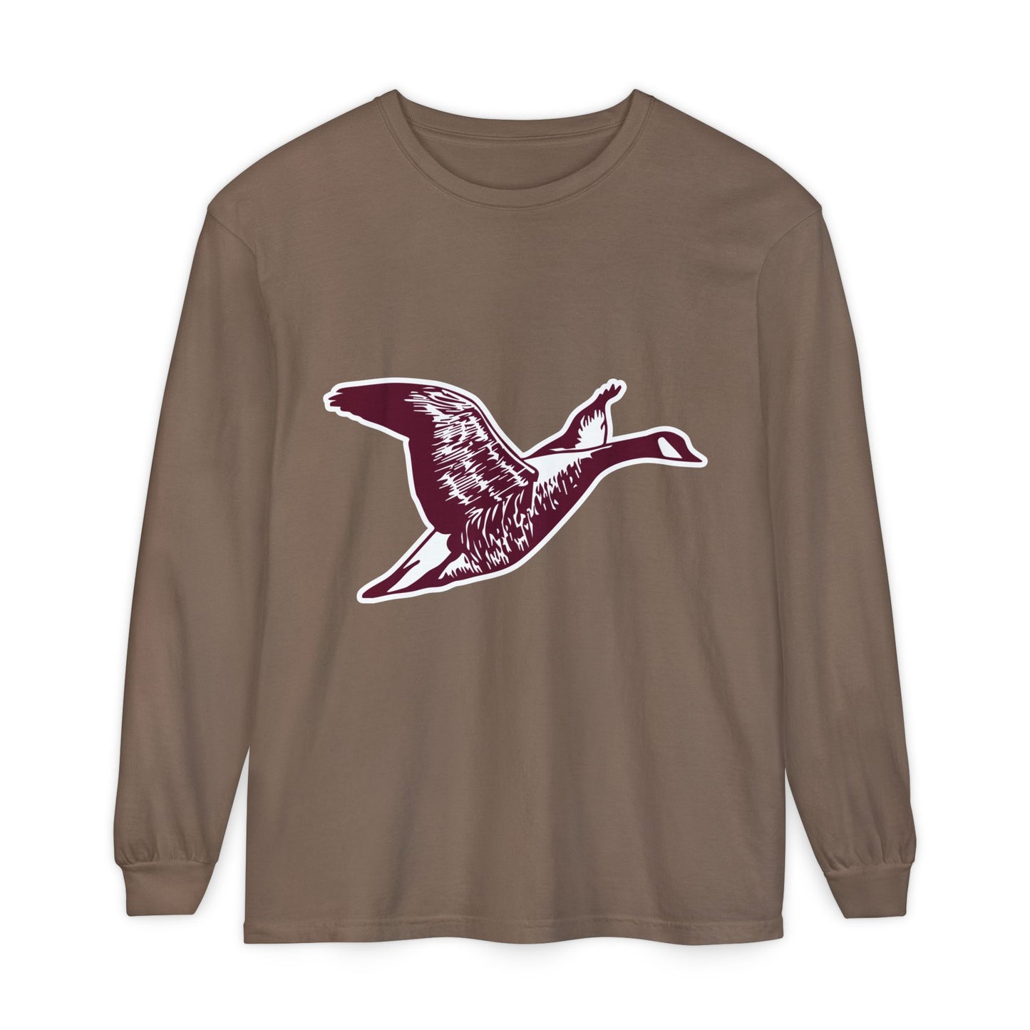 Garment-Dyed Long Sleeve Tee