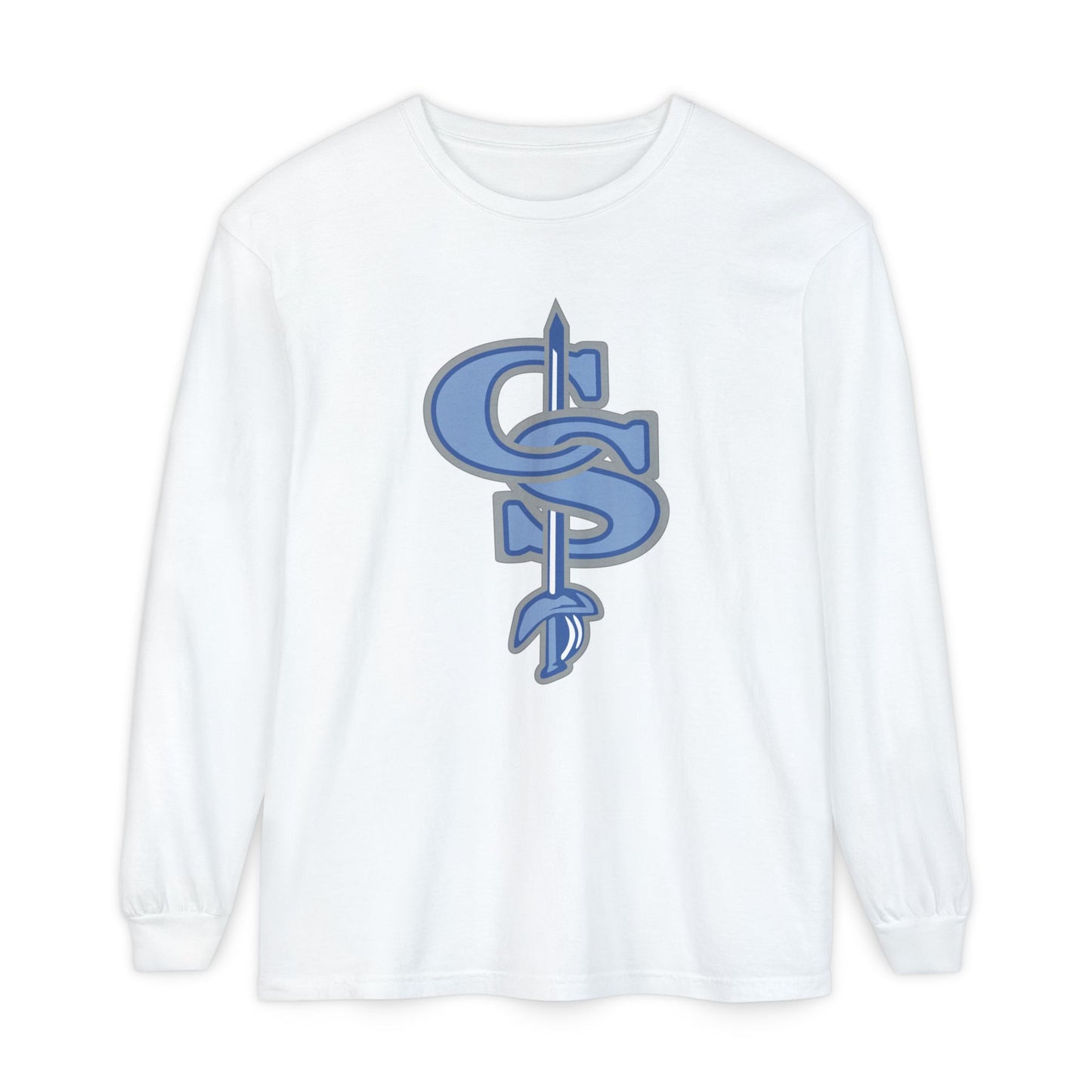 Garment-Dyed Long Sleeve Tee