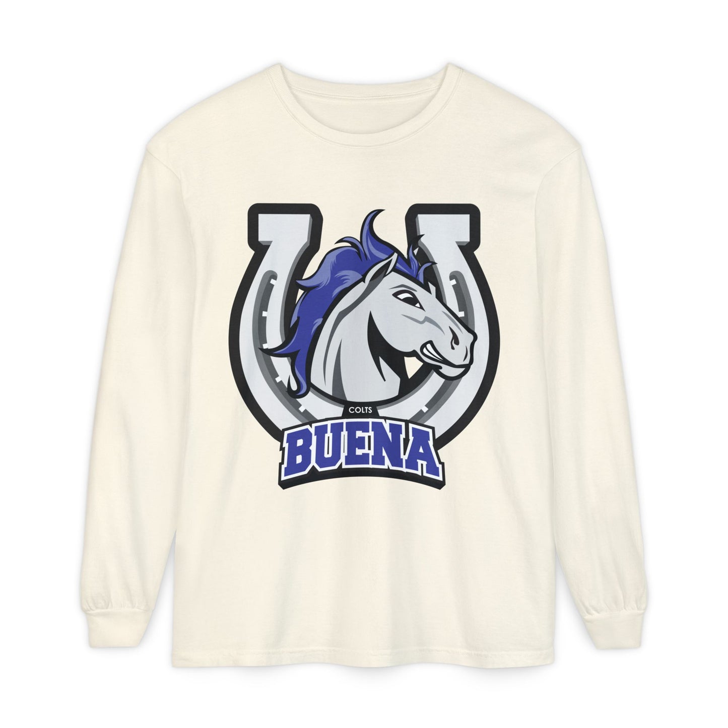 Garment-Dyed Long Sleeve Tee