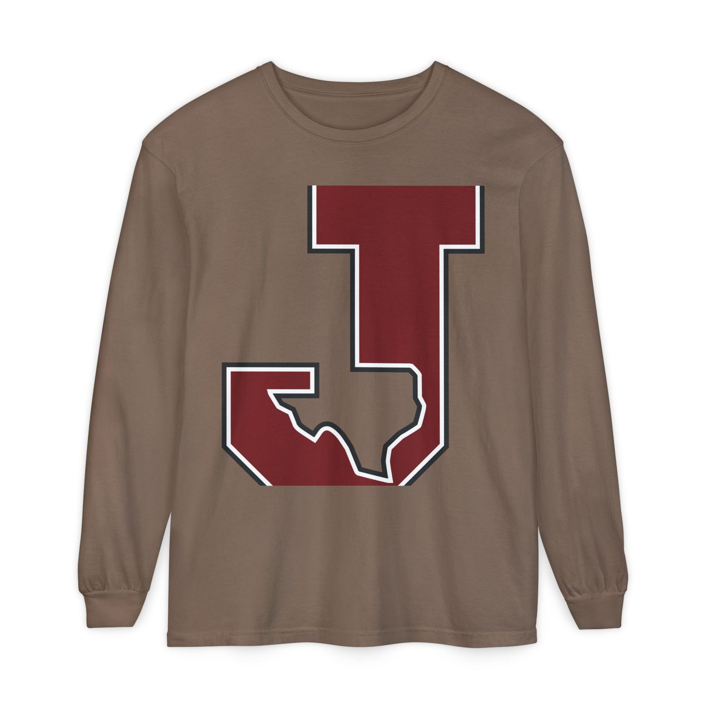 Garment-Dyed Long Sleeve Tee