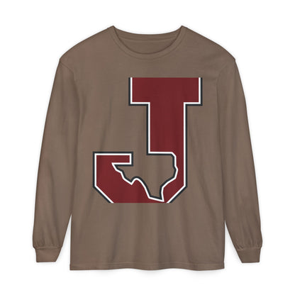 Garment-Dyed Long Sleeve Tee