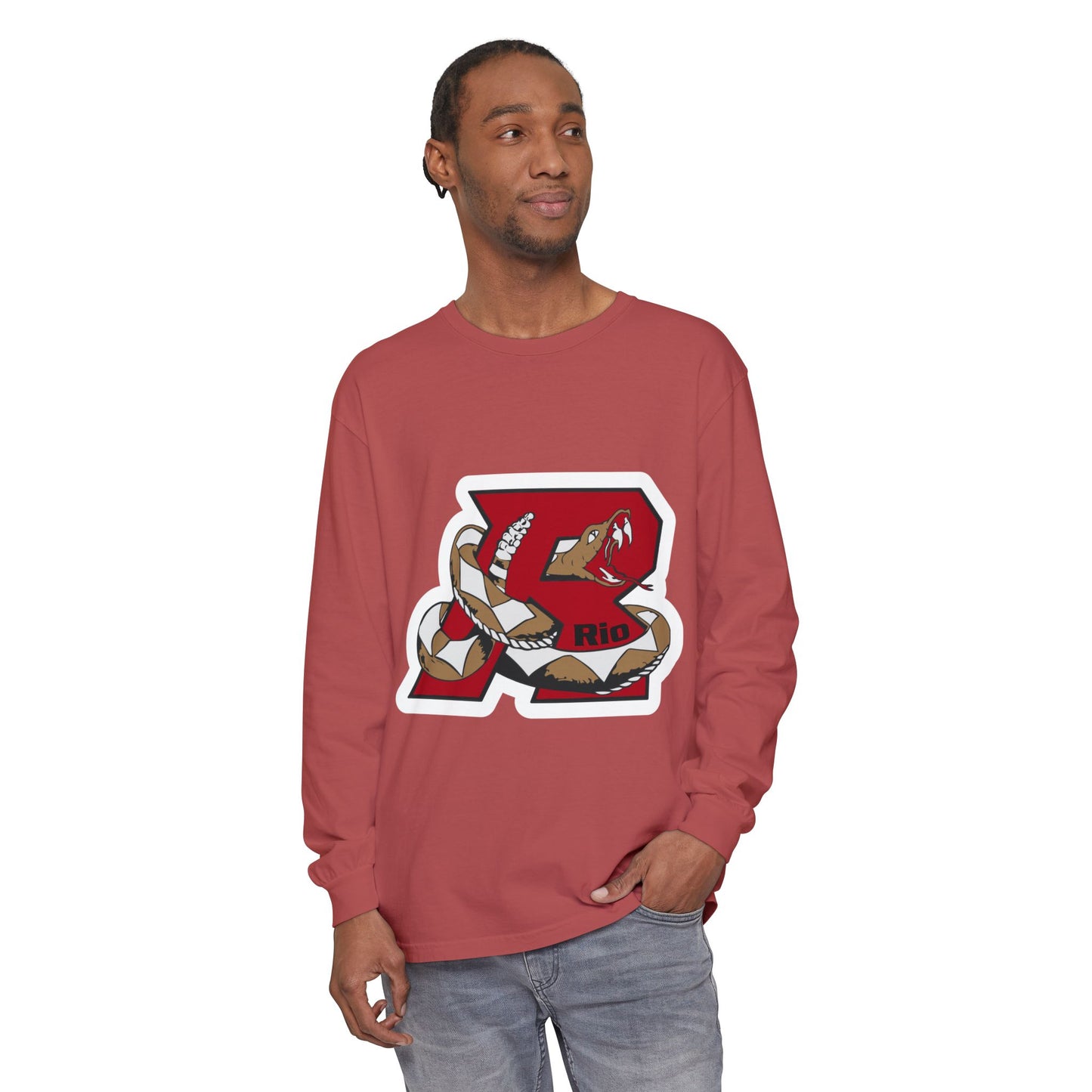 Garment-Dyed Long Sleeve Tee