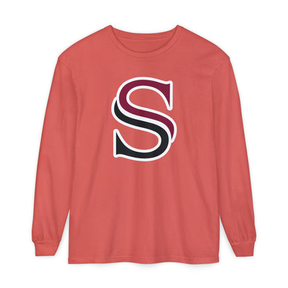 Garment-Dyed Long Sleeve Tee