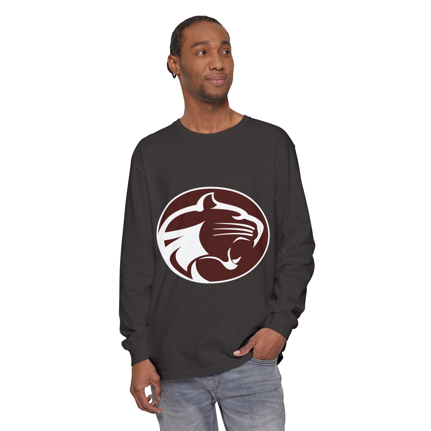 Garment-Dyed Long Sleeve Tee