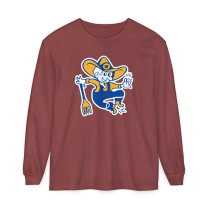 Garment-Dyed Long Sleeve Tee