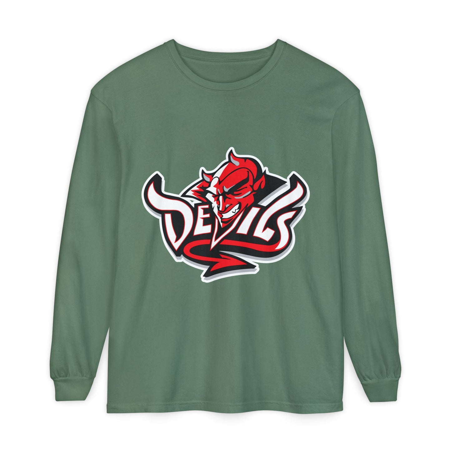 Garment-Dyed Long Sleeve Tee