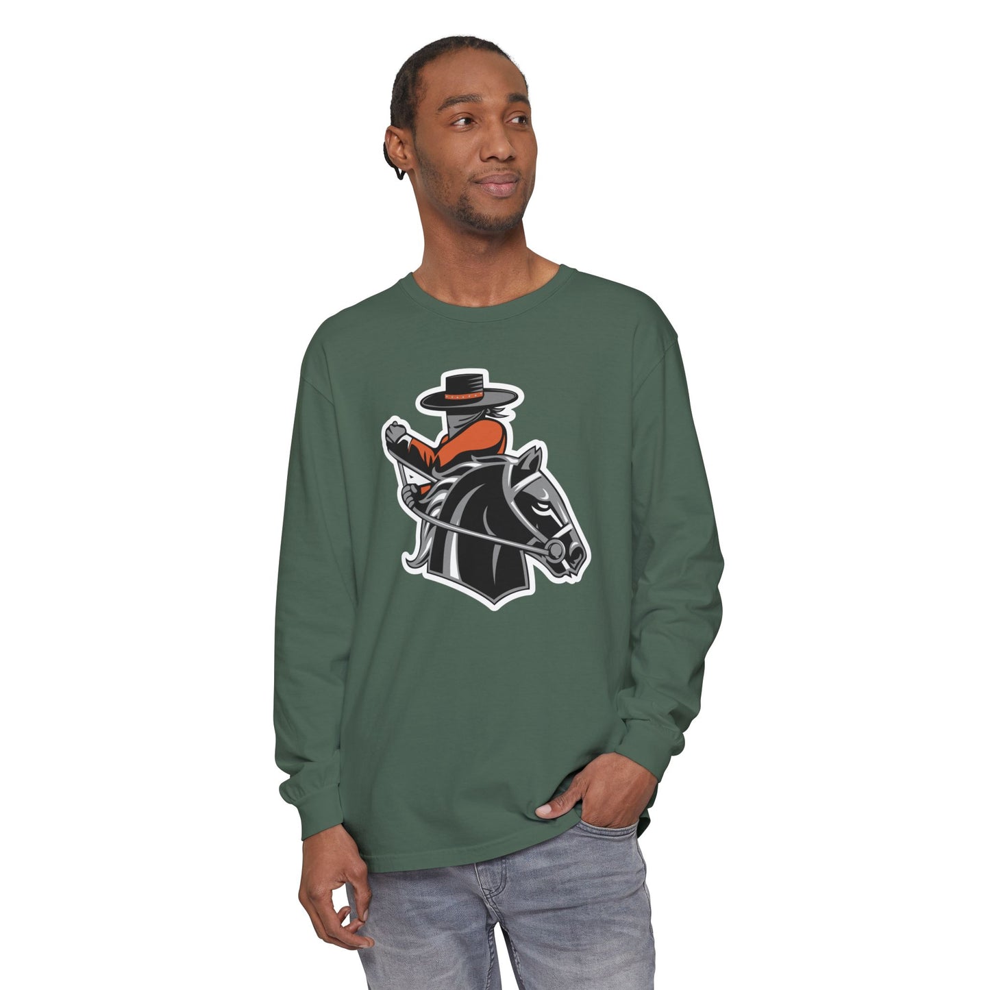 Garment-Dyed Long Sleeve Tee