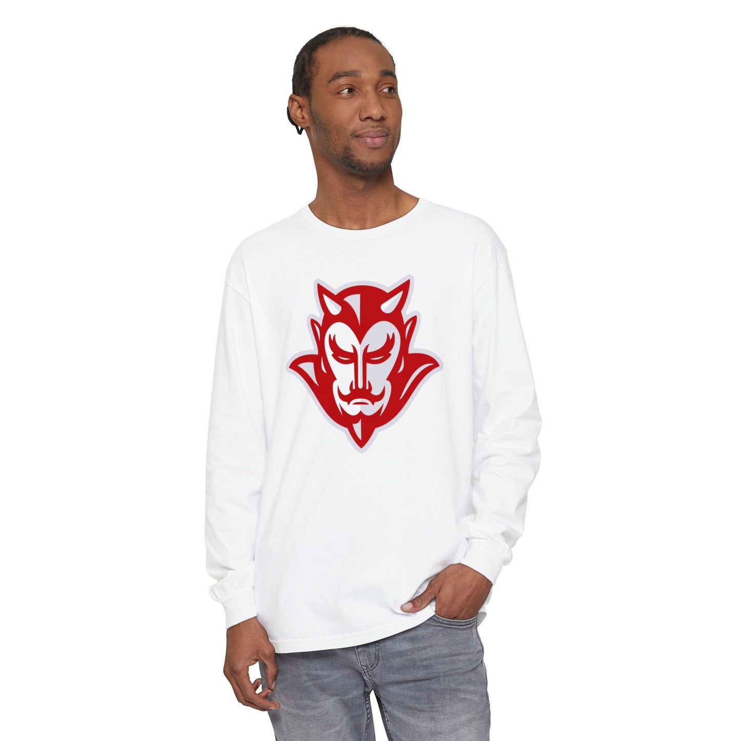 Garment-Dyed Long Sleeve Tee