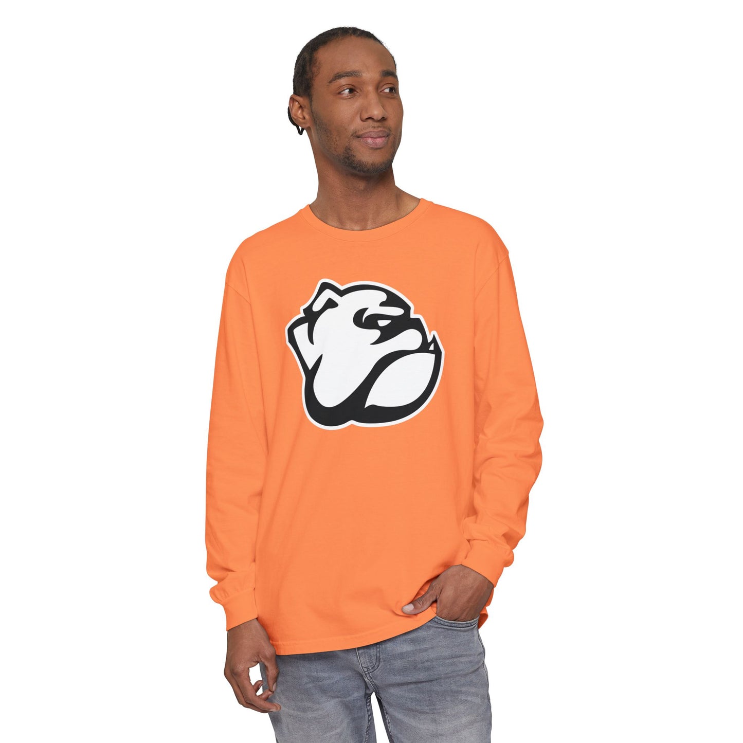 Garment-Dyed Long Sleeve Tee