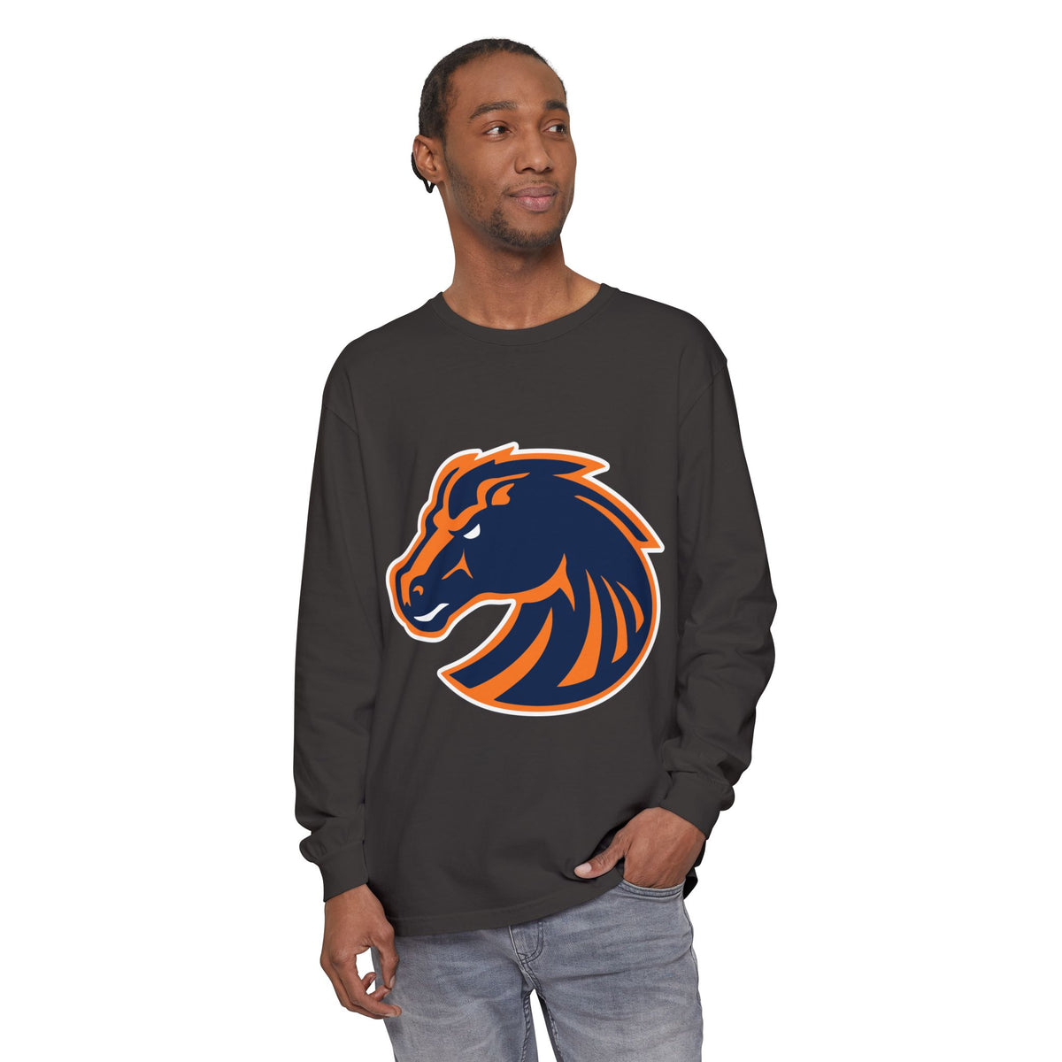 Garment-Dyed Long Sleeve Tee