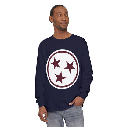 Garment-Dyed Long Sleeve Tee