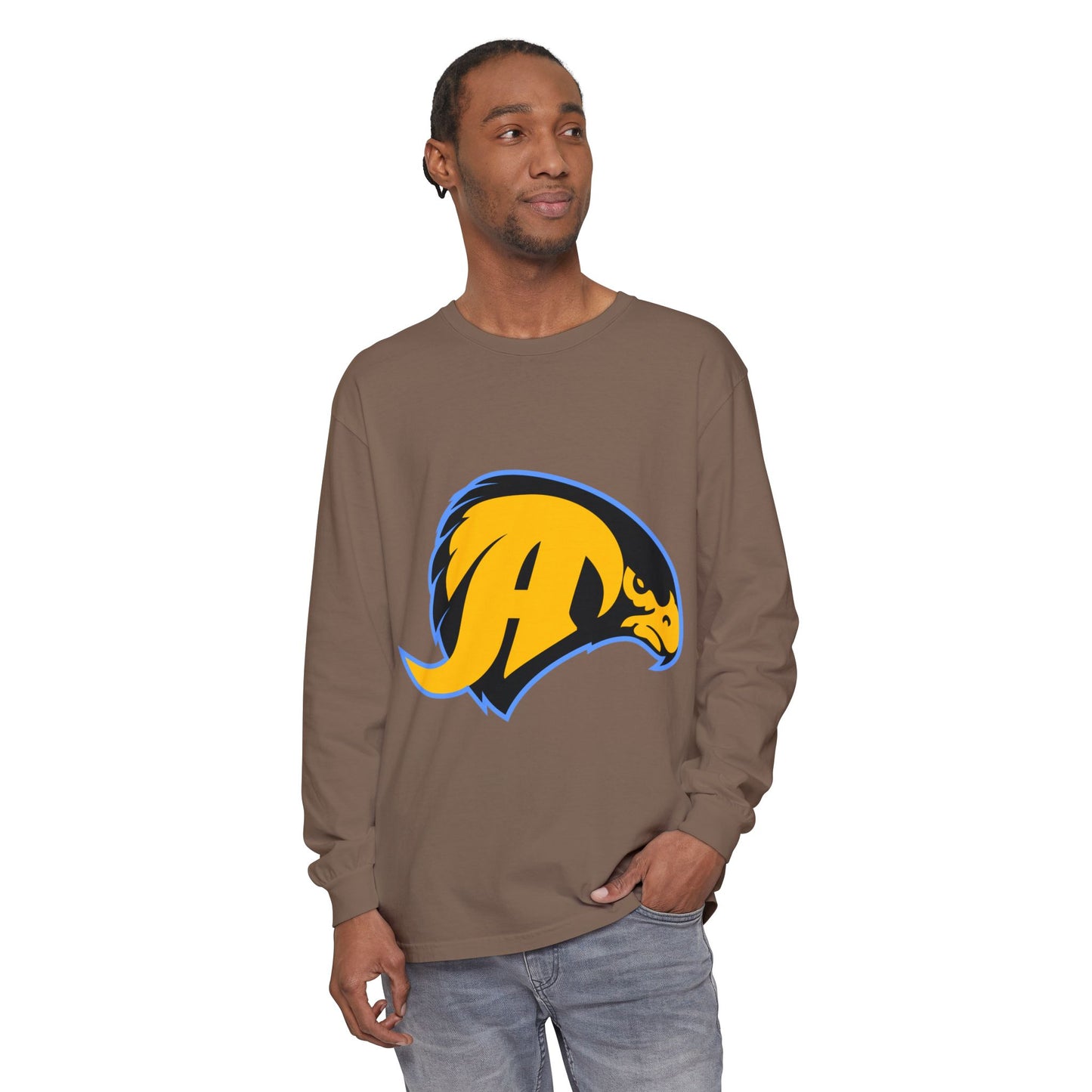 Garment-Dyed Long Sleeve Tee