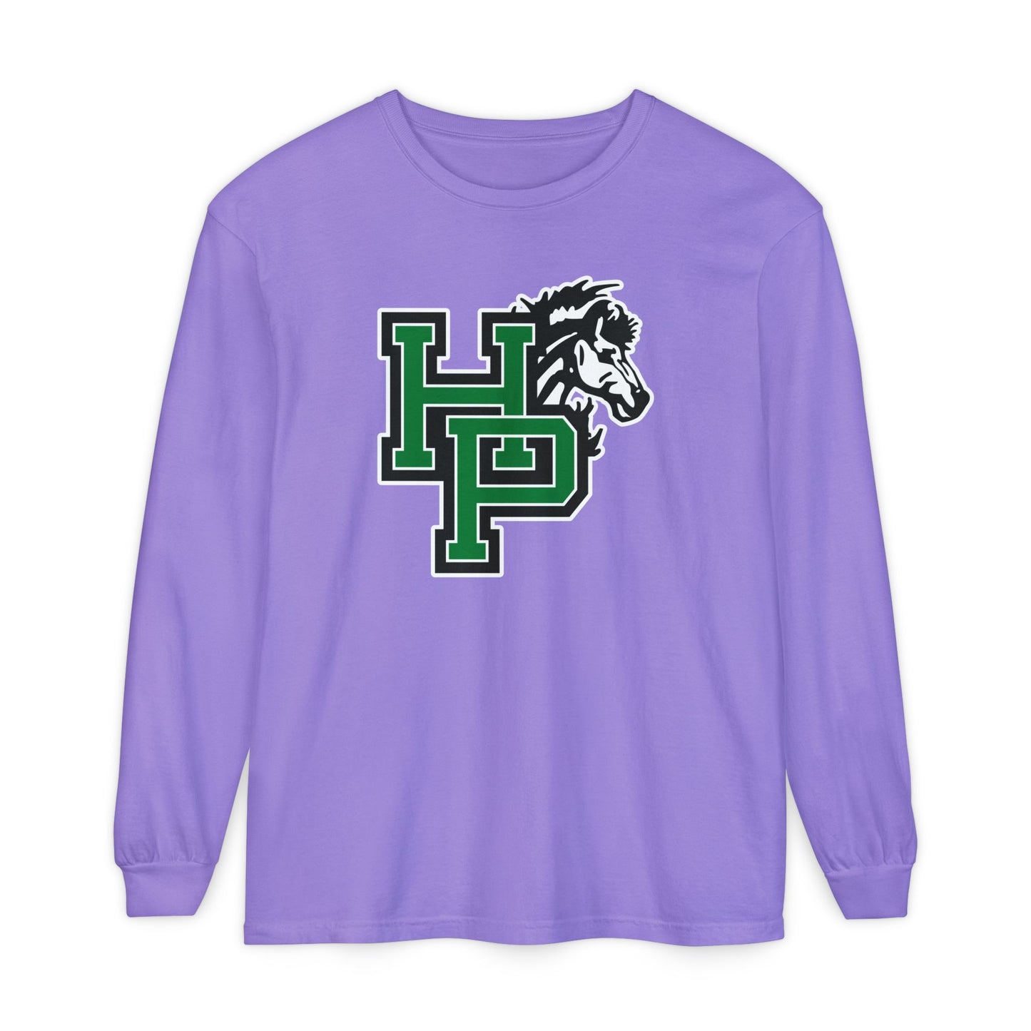 Garment-Dyed Long Sleeve Tee