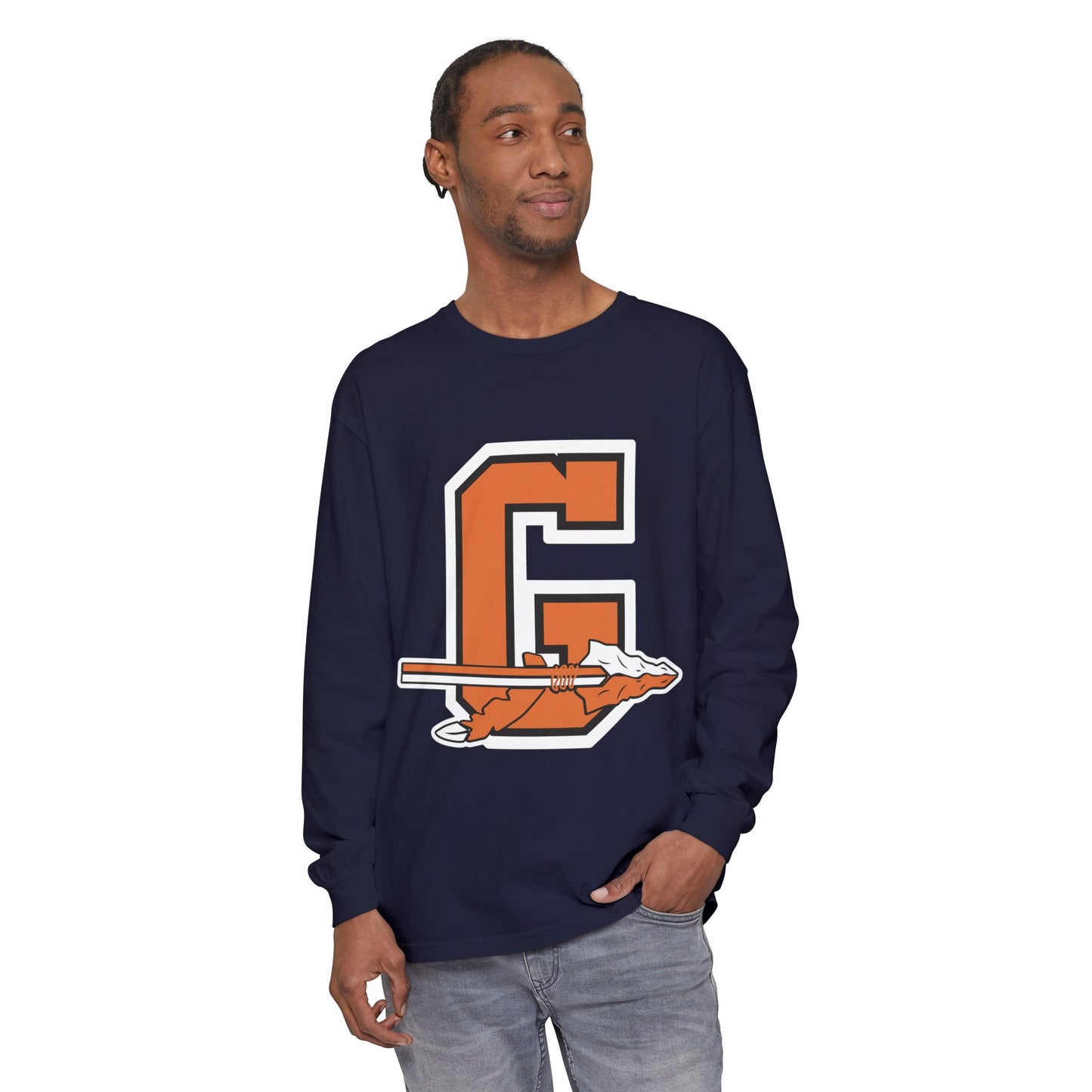 Garment-Dyed Long Sleeve Tee