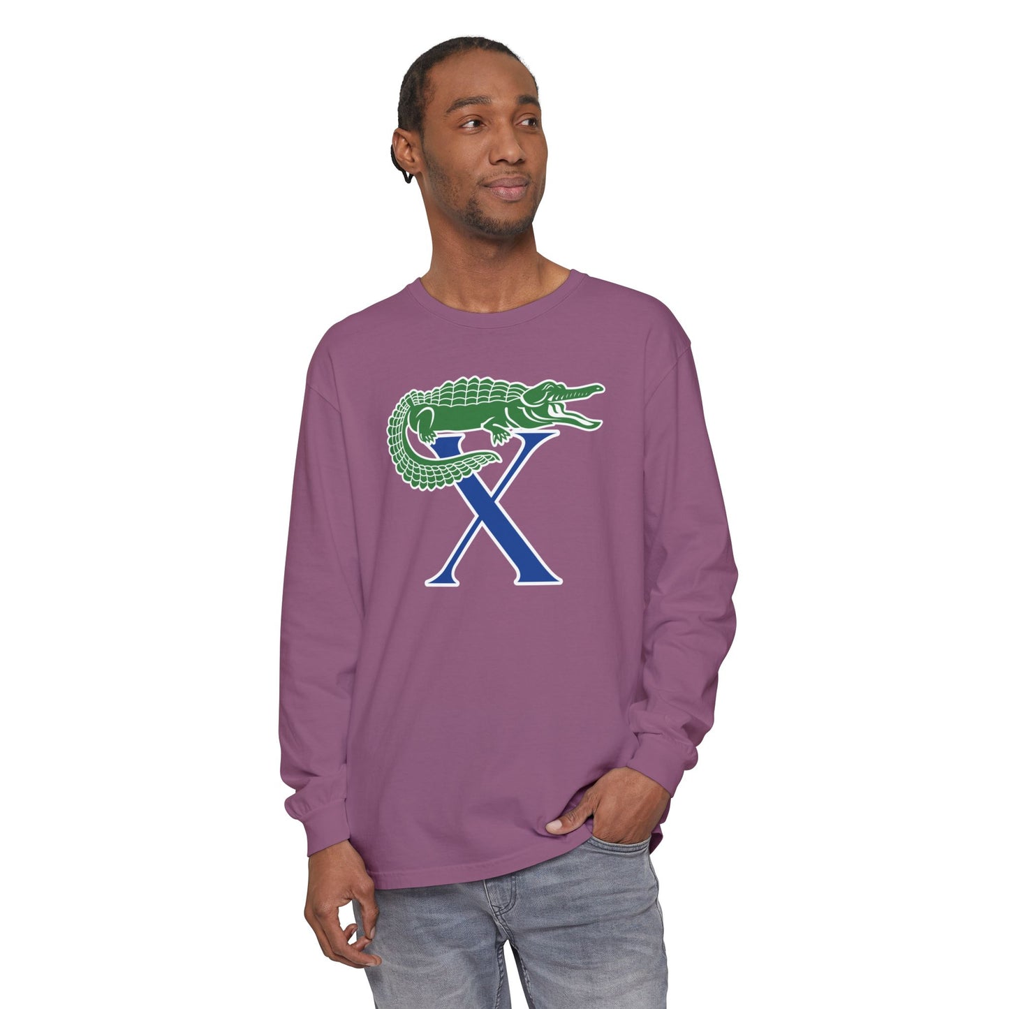 Garment-Dyed Long Sleeve Tee
