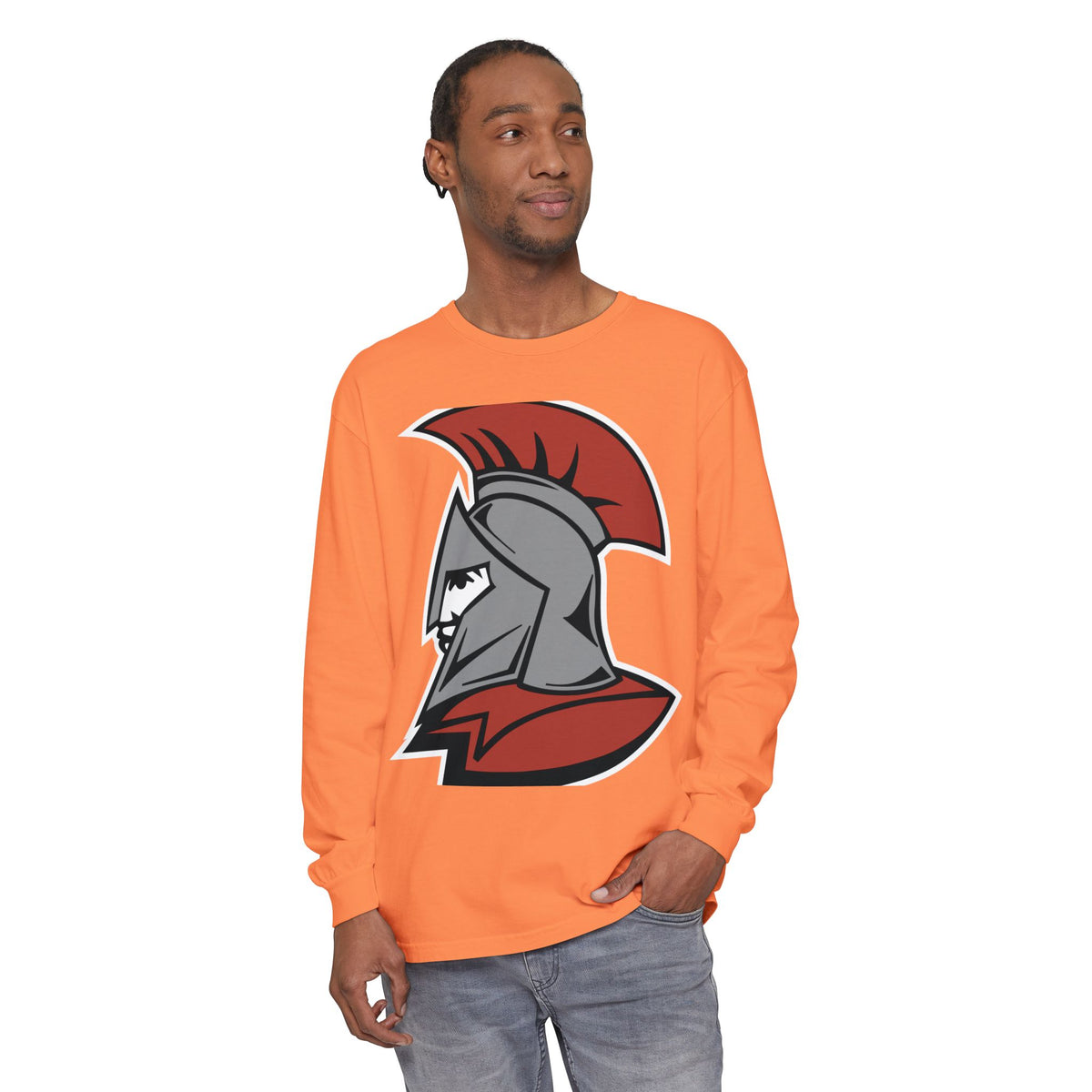 Garment-Dyed Long Sleeve Tee