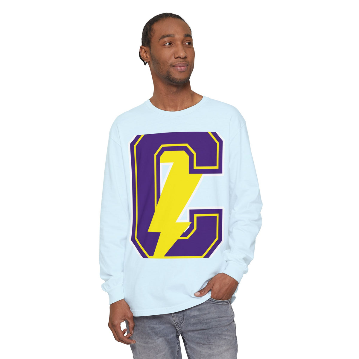 Garment-Dyed Long Sleeve Tee