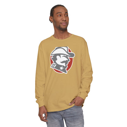 Garment-Dyed Long Sleeve Tee