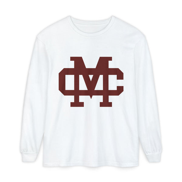 Garment-Dyed Long Sleeve Tee