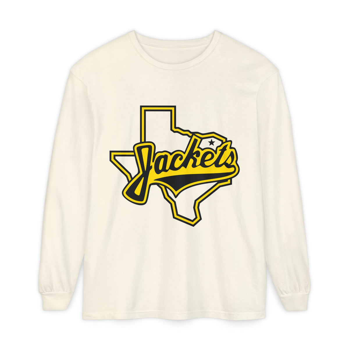 Garment-Dyed Long Sleeve Tee