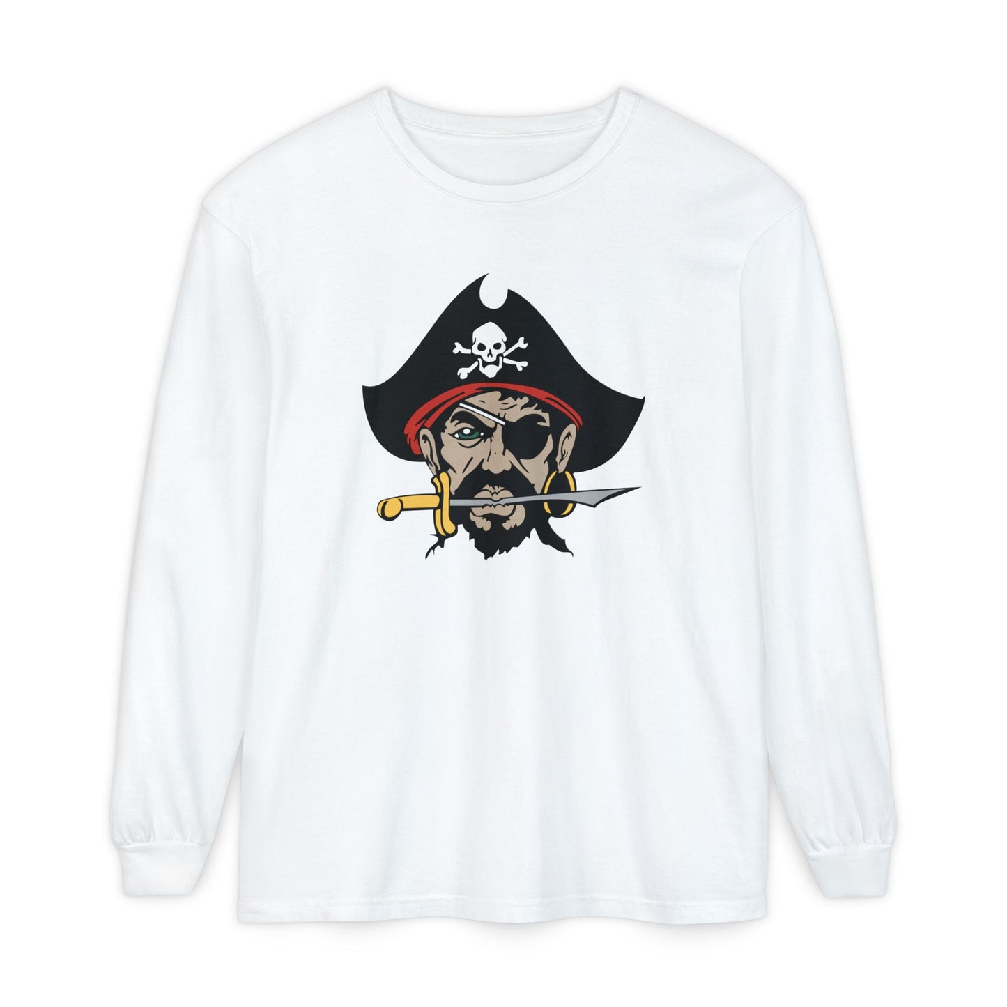Garment-Dyed Long Sleeve Tee