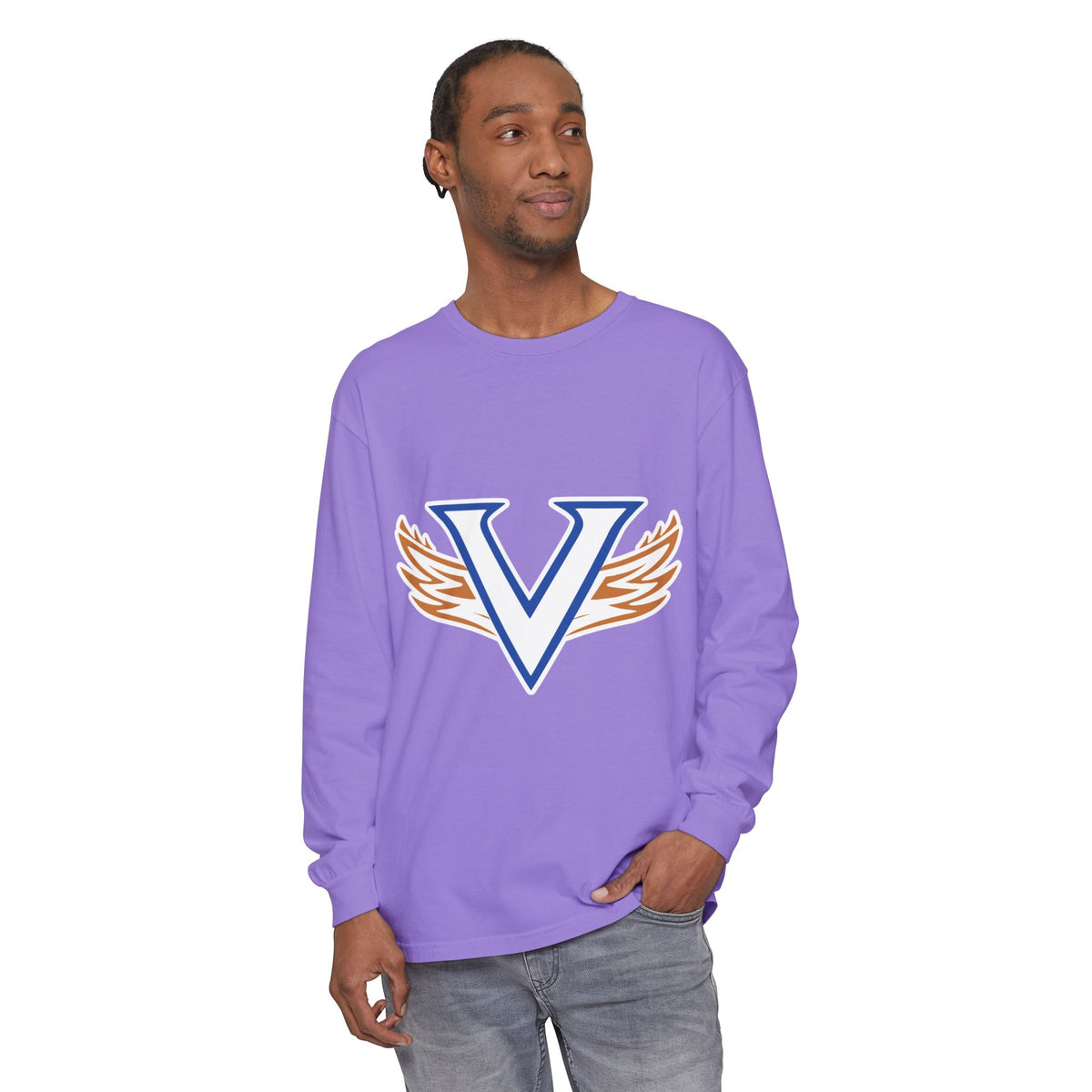 Garment-Dyed Long Sleeve Tee