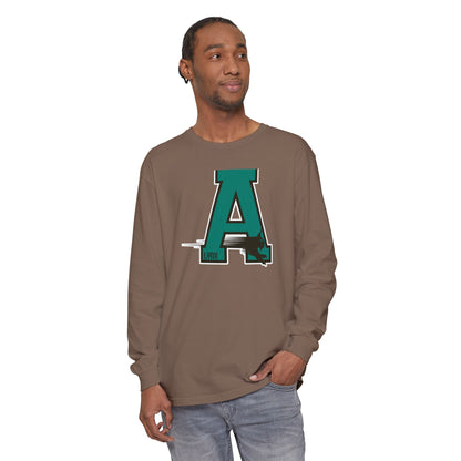 Garment-Dyed Long Sleeve Tee