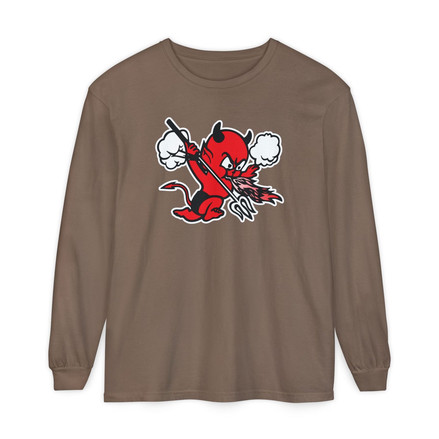 Garment-Dyed Long Sleeve Tee