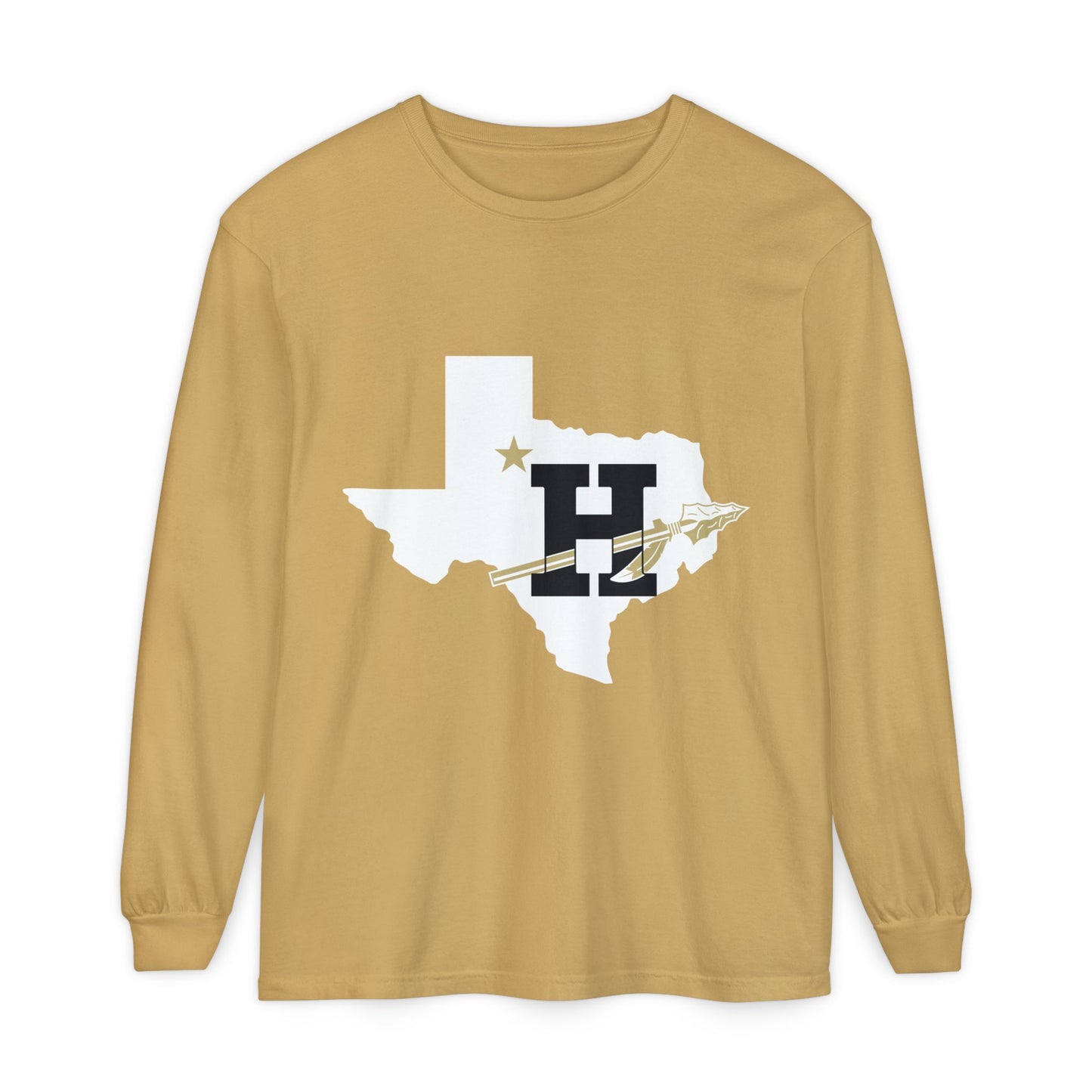 Garment-Dyed Long Sleeve Tee