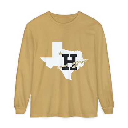 Garment-Dyed Long Sleeve Tee