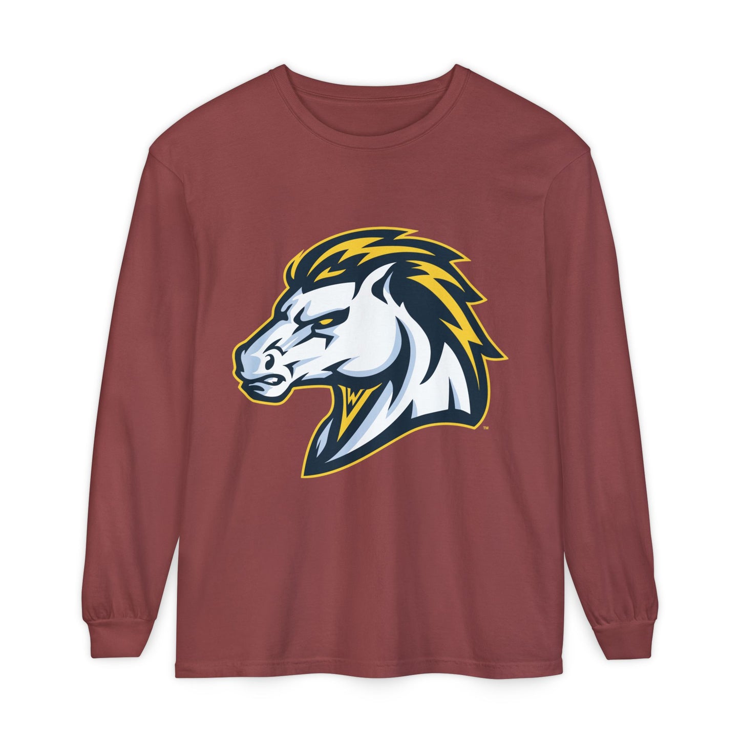Garment-Dyed Long Sleeve Tee