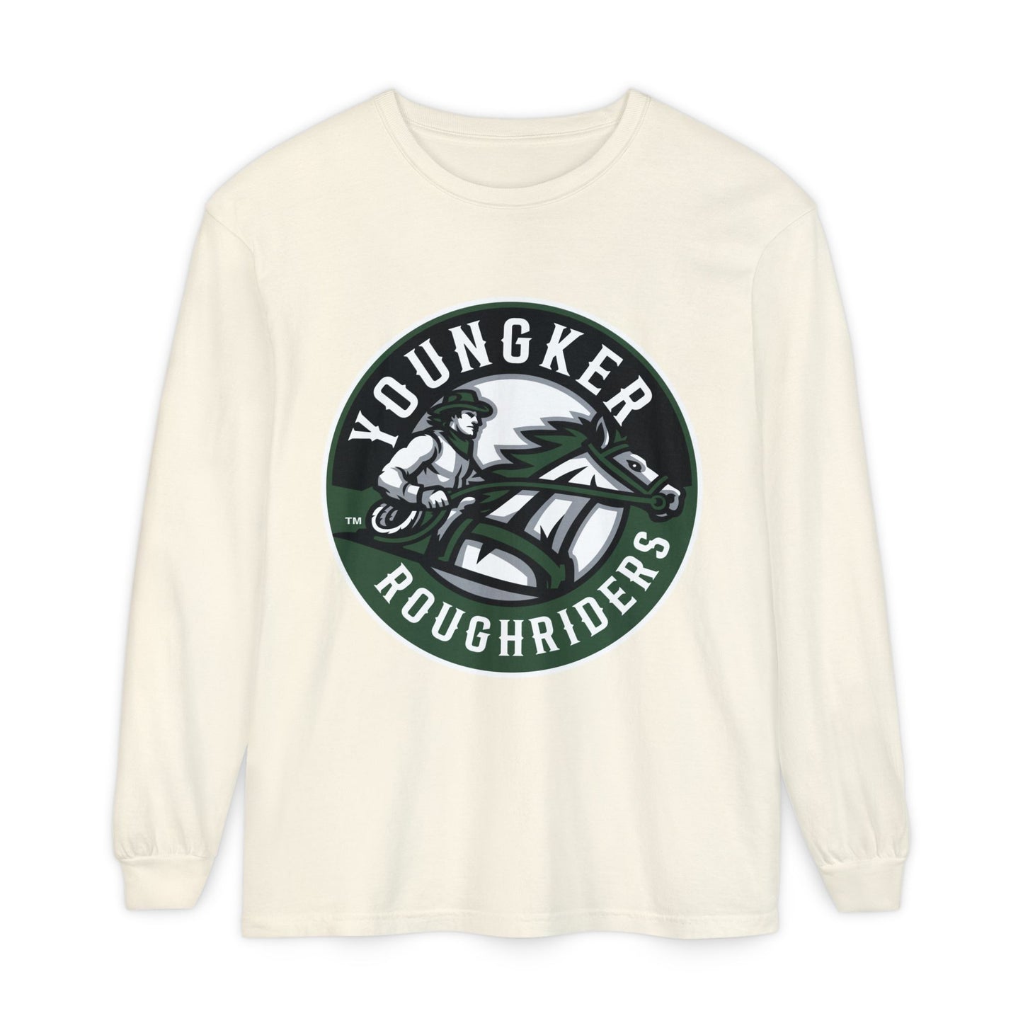 Garment-Dyed Long Sleeve Tee