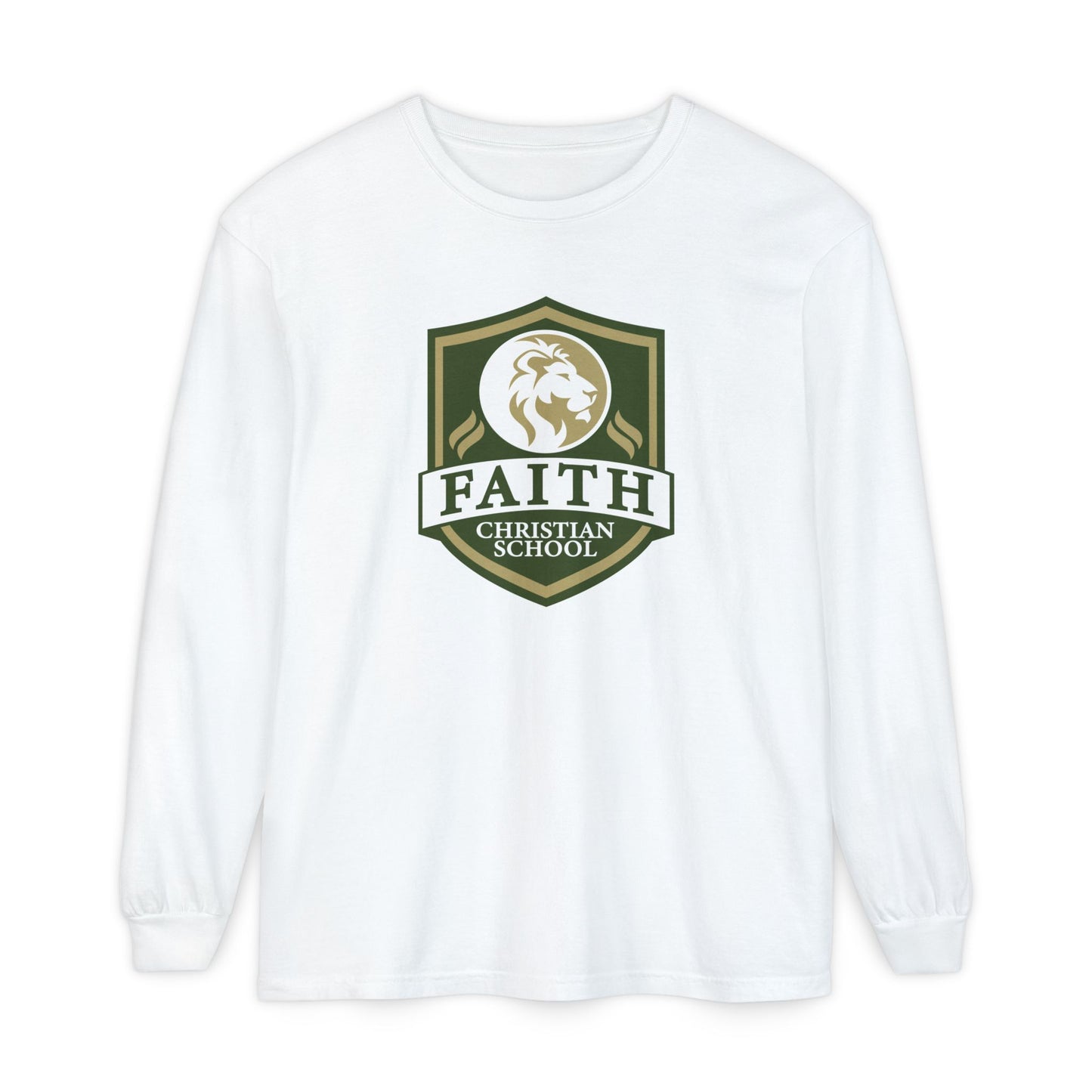 Garment-Dyed Long Sleeve Tee