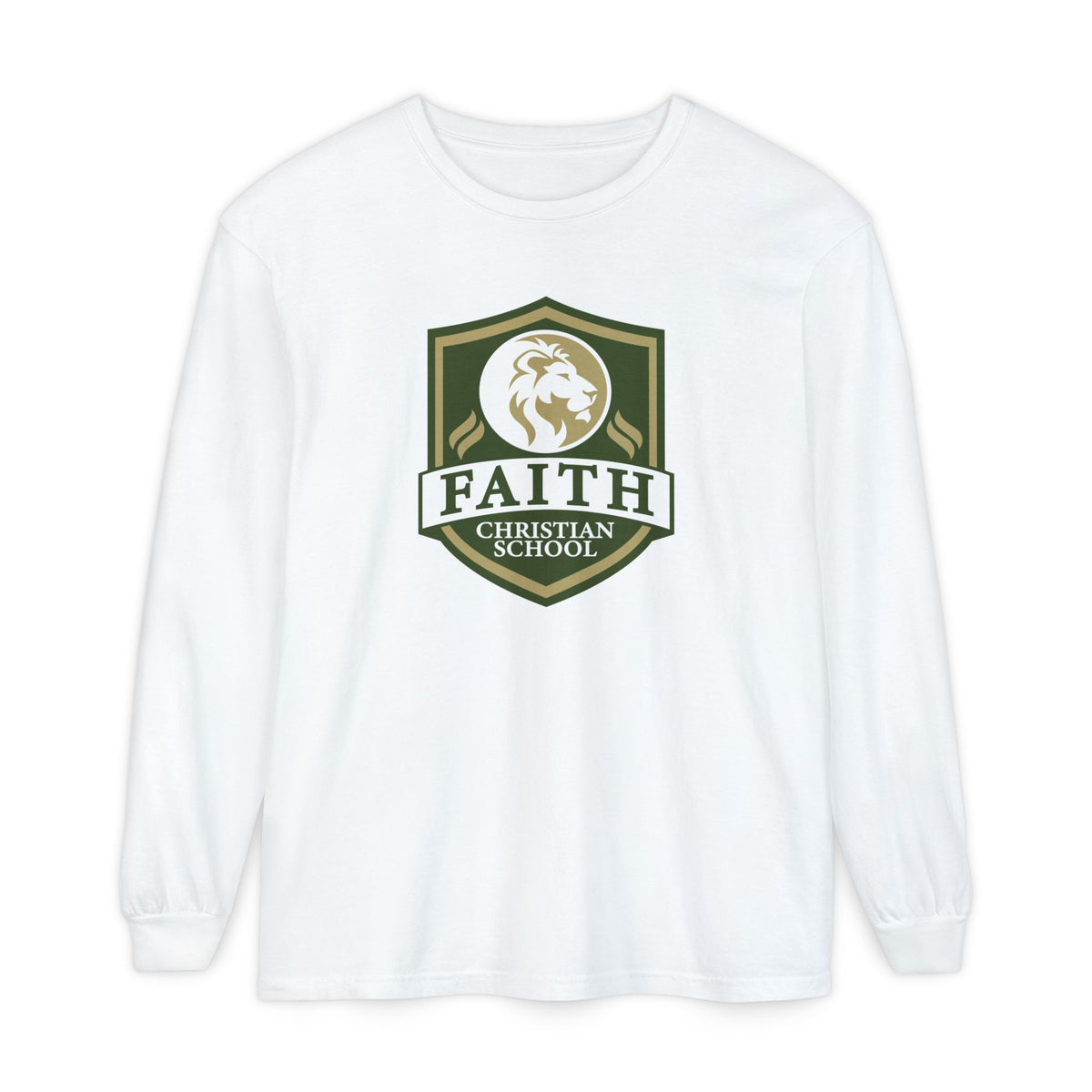Garment-Dyed Long Sleeve Tee