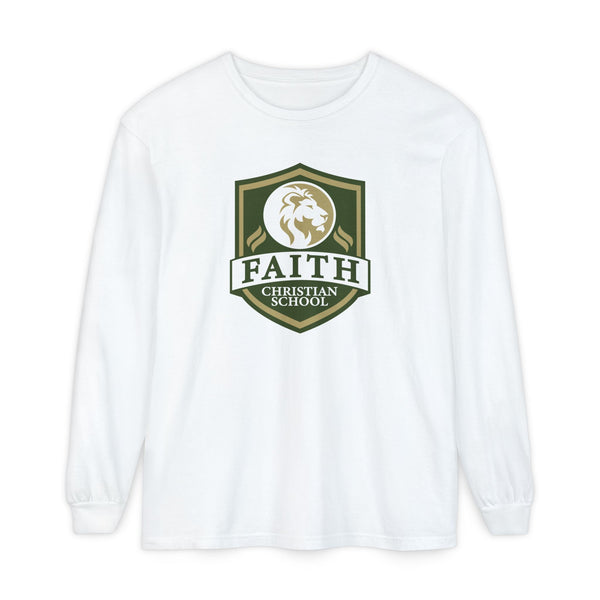 Garment-Dyed Long Sleeve Tee