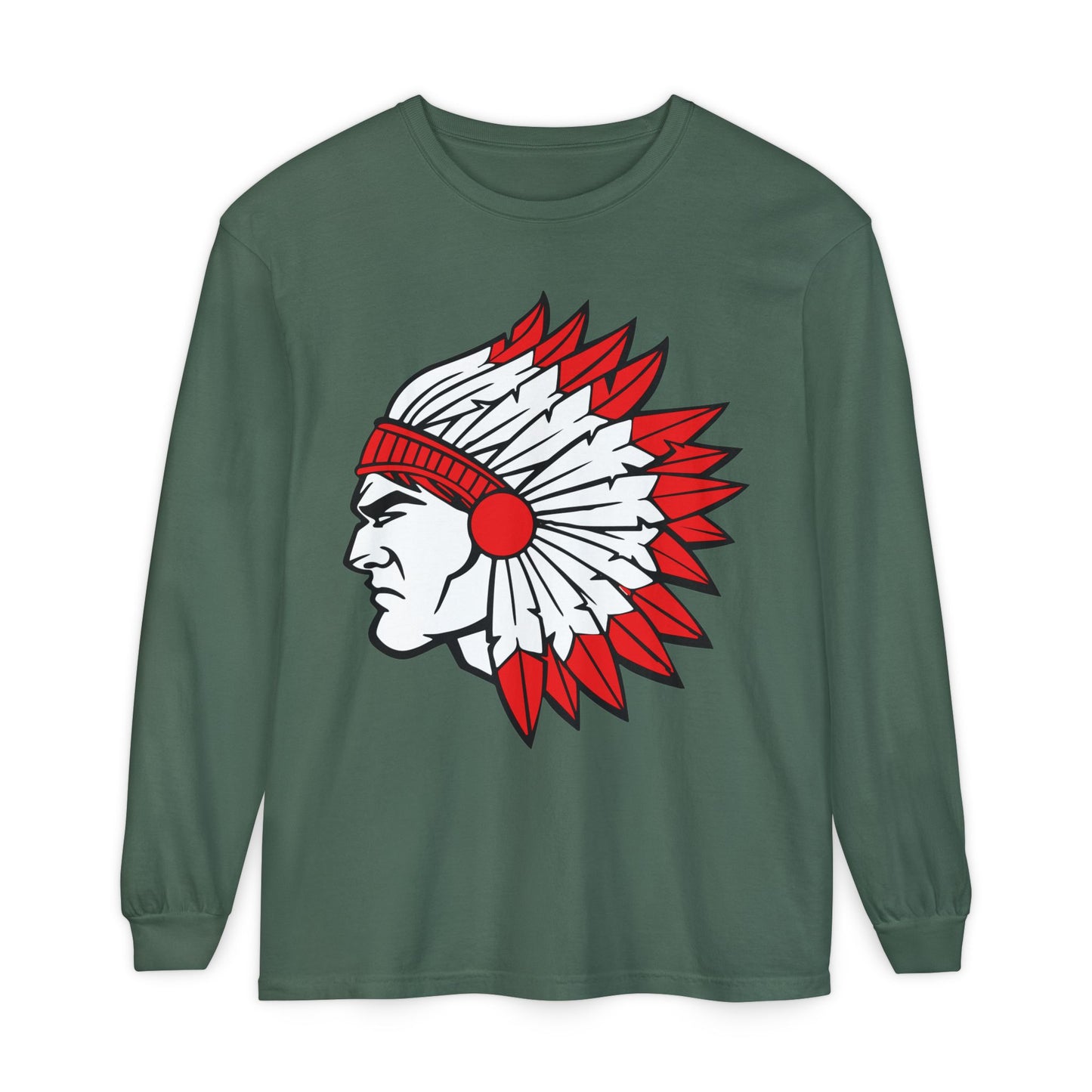 Garment-Dyed Long Sleeve Tee
