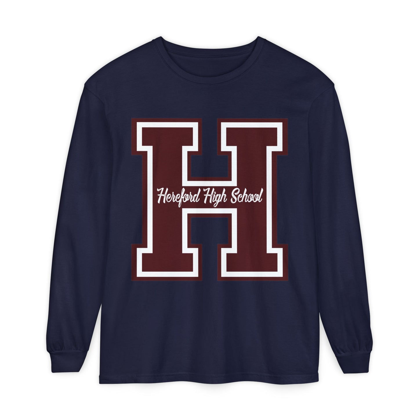 Garment-Dyed Long Sleeve Tee