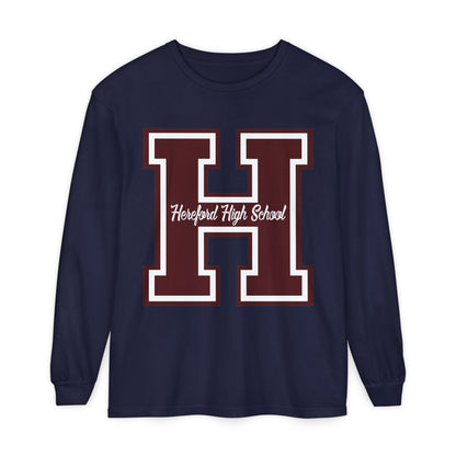 Garment-Dyed Long Sleeve Tee