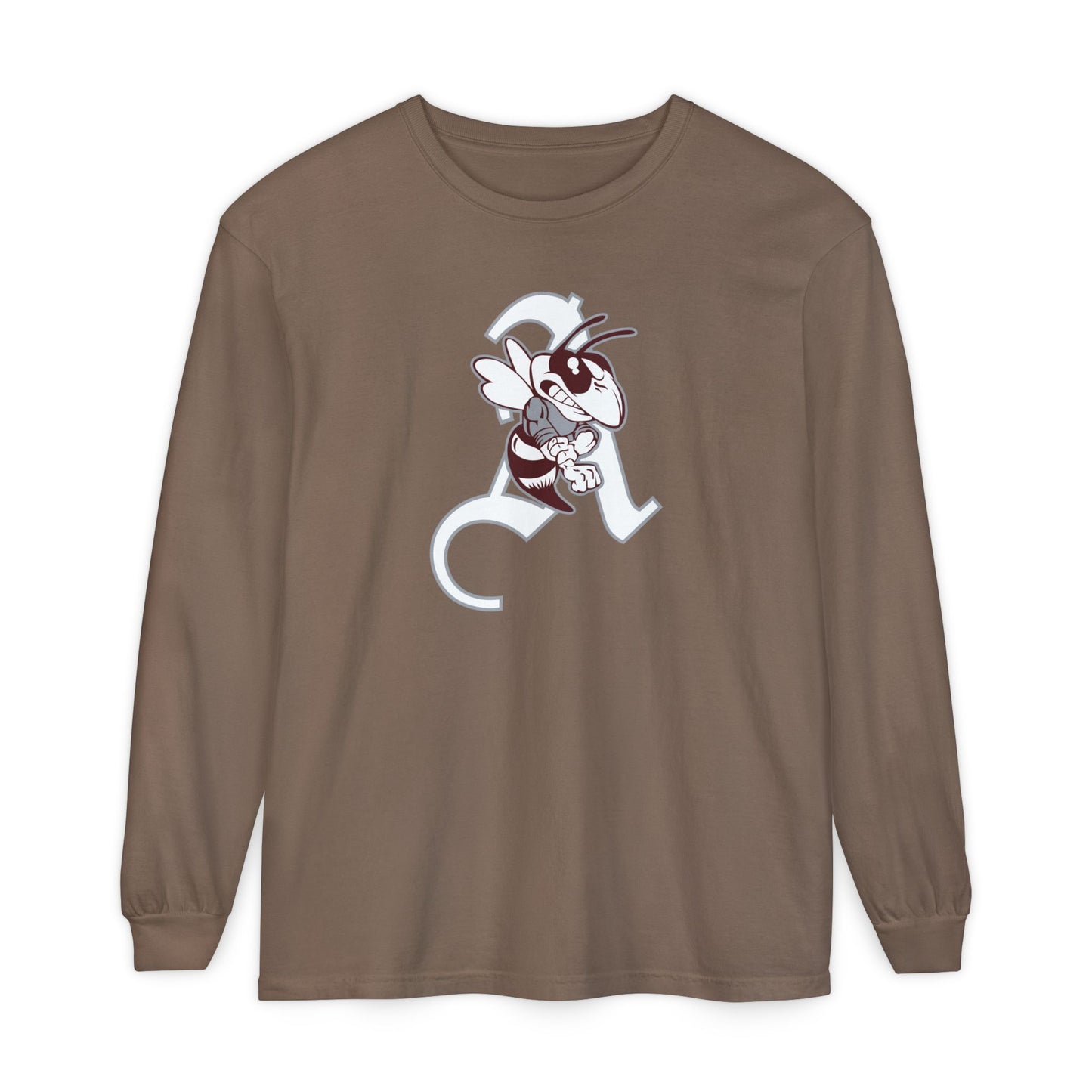 Garment-Dyed Long Sleeve Tee